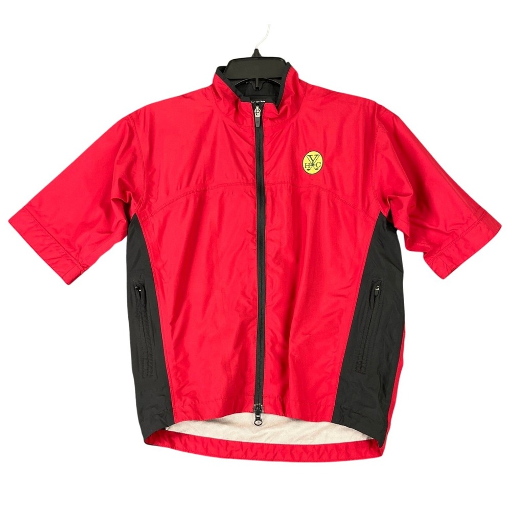 Yeamans‎ Hall Club Golf Jacket Zero Restriction Packable Windbreaker Women S